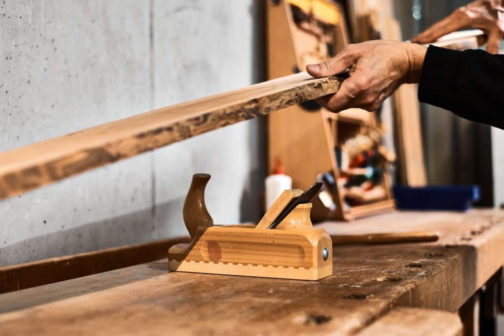 Handwerkliche Holzbearbeitung bei HolzX